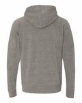 Independent Trading Co. PRM33SBZ Unisex Special Blend Raglan Full-Zip Hooded Sweatshirt Back Thumbnail
