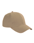 big accessories bx002 6-panel brushed twill structured cap Front Thumbnail