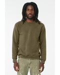 Bella + Canvas 3901 Unisex Sponge Fleece Crewneck Sweatshirt Front Thumbnail