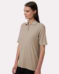 Harriton M105W Women's Maverick CVC Pique Polo Side Thumbnail