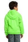 Port & Company PC90YH Youth Core Fleece Pullover Hooded Sweatshirt Back Thumbnail