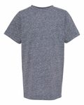 LAT 6191 Youth Harborside Mélange T-Shirt Front Thumbnail