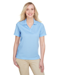 UltraClub UC102W Women's Cavalry Twill Performance Polo Front Thumbnail