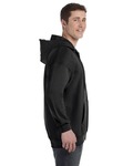 hanes f280 ultimate cotton ® - full-zip hooded sweatshirt Side Thumbnail