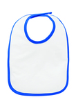 Rabbit Skins RS1004 Infant Contrast Trim Bib Front Thumbnail