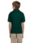 Gildan G880B Youth 6 oz., 50/50 Jersey Polo Back Thumbnail