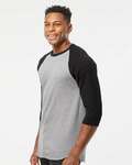 Tultex 0245TC Unisex Raglan Tee Side Thumbnail