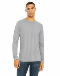 Bella + Canvas 3513 Unisex Triblend Long-Sleeve T-Shirt Front Thumbnail