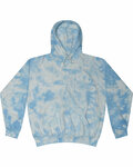 tie-dye 8790y youth unisex crystal wash pullover hooded sweatshirt Front Thumbnail