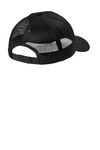 Port Authority YC402 Youth Snapback Trucker Cap Back Thumbnail