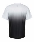 badger sport 4203 ombre t-shirt Back Thumbnail