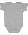 Rabbit Skins 4400 Infant Baby Rib Bodysuit Back Thumbnail