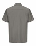Red Kap SY60 Short Sleeve Solid Ripstop Shirt Back Thumbnail