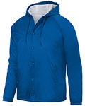 Augusta Sportswear AG3102 Hooded Coach's Jacket Front Thumbnail