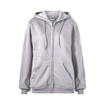 soffe 9377 adult classic zip hooded sweatshirt Front Thumbnail