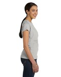 LAT 3516 Ladies' Fine Jersey T-Shirt Side Thumbnail