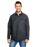 Burnside B8610 Adult Quilted Flannel Jacket Front Thumbnail