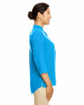 Devon & Jones DP611W Ladies' Perfect Fit™  3/4-Sleeve Crepe Tunic Side Thumbnail