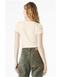 Bella + Canvas 1010BE Ladies' Micro Ribbed Baby Tee Back Thumbnail