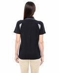devon & jones dg180w ladies' drytec20™ performance colorblock polo Back Thumbnail
