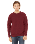 Bella + Canvas 3901 Unisex Sponge Fleece Crewneck Sweatshirt Front Thumbnail