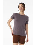 Bella + Canvas B6400 Ladies' Relaxed Jersey Short-Sleeve T-Shirt Front Thumbnail
