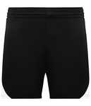 Augusta Sportswear 1738 Ladies Step-Back Modern Fit Basketball Shorts Front Thumbnail