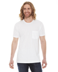 American Apparel 2406W Unisex Fine Jersey Pocket Short-Sleeve T-Shirt Front Thumbnail
