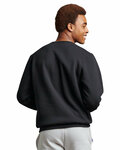 russell athletic 698hbm dri-power®  fleece crew sweatshirt Back Thumbnail