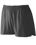 augusta sportswear 988 girls jersey shorts Front Thumbnail