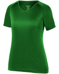 Augusta Sportswear 2792 Ladies Attain Wicking Raglan Sleeve Tee Front Thumbnail
