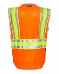Kishigo 1543-1544 Premium Brilliant Series® Ultimate Reflective Vest Back Thumbnail
