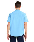 HUK H150154 Men's Kona Solid Short Sleeve Shirt Back Thumbnail