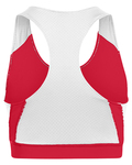 augusta sportswear 2417 ladies all sport sports bra Back Thumbnail