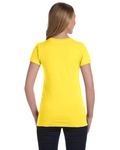 lat 3616 ladies fitted fine jersey tee Back Thumbnail
