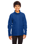 Team 365 TT90Y Youth Campus Microfleece Jacket Front Thumbnail