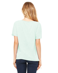 bella + canvas 8815 ladies' slouchy v-neck t-shirt Back Thumbnail