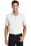 port authority k497 poly-charcoal blend pique polo Front Thumbnail