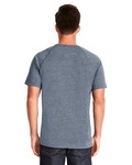 next level 2050 men's mock twist raglan t-shirt Back Thumbnail