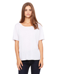 bella + canvas 8816 women's slouchy t-shirt Front Thumbnail