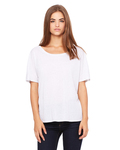 bella + canvas 8816 women's slouchy t-shirt Side Thumbnail