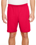 a4 n5244 adult 7" inseam cooling performance shorts Back Thumbnail