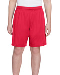A4 NB5244 Youth Cooling Performance Polyester Short Back Thumbnail