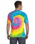 tie-dye cd100 adult t-shirt Back Thumbnail