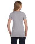 LAT 3616 Ladies Fitted Fine Jersey Tee Back Thumbnail