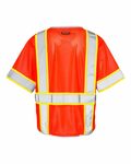Kishigo 1550-1551 Premium Brilliant Series® Heavy Duty Class 3 Vest Back Thumbnail