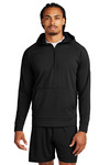 sport-tek st856 sport-wick ® stretch 1/2-zip hoodie Front Thumbnail
