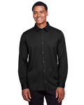 Devon & Jones DG20Z Men's CrownLux Performance Plaited Button-Down Shirt Front Thumbnail