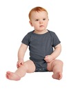 Rabbit Skins 4424 Infant Vintage Fine Jersey Bodysuit Front Thumbnail