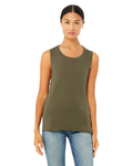 Bella + Canvas B8803 Women's Flowy Scoop Muscle Tank Front Thumbnail